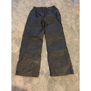 Columbia Windbreaker Pants Adult Size Meidum Black Straight Leg Casual Mens
